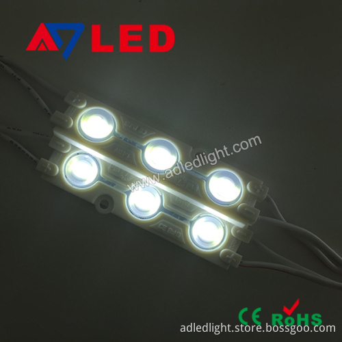 Waterproof SMD5730 injection led module with lens for channel letter